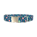 Christmas Sweets Dog Collar - metal silver
