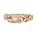 Christmas Holly Dog Collar - plastic rose gold