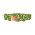 Cactus Desert Dog Collar - metal rose gold