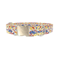 Tie Dye Dog Collar - metal gold