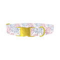 Fireworks Starburst Dog Collar - metal gold