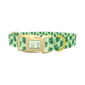 Pickle Jar Dog Collar - plastic gold