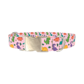 Dinosaur Mix Dog Collar - metal silver