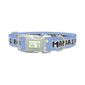 Mamas Boy Dog Collar - plastic silver