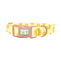 Yellow Citrus Slice Dog Collar - Thumbnail 7