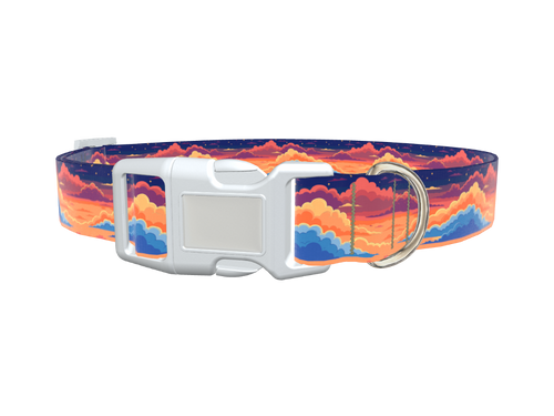 Sunset Cloud Dog Collar