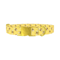 Bee Science Dog Collar - metal gold