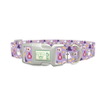 Halloween Ghost Dog Collar - plastic silver