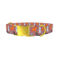 Poodle Dog Collar - metal gold