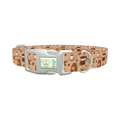 Coffee Berry Dog Collar - plastic silver
