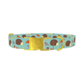 Autumn Hedgehog Dog Collar - metal gold