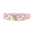 Christmas Berries Dog Collar - metal silver