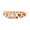 Turkey Heart Dog Collar - plastic gold