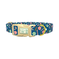Christmas Sweets Dog Collar - plastic gold