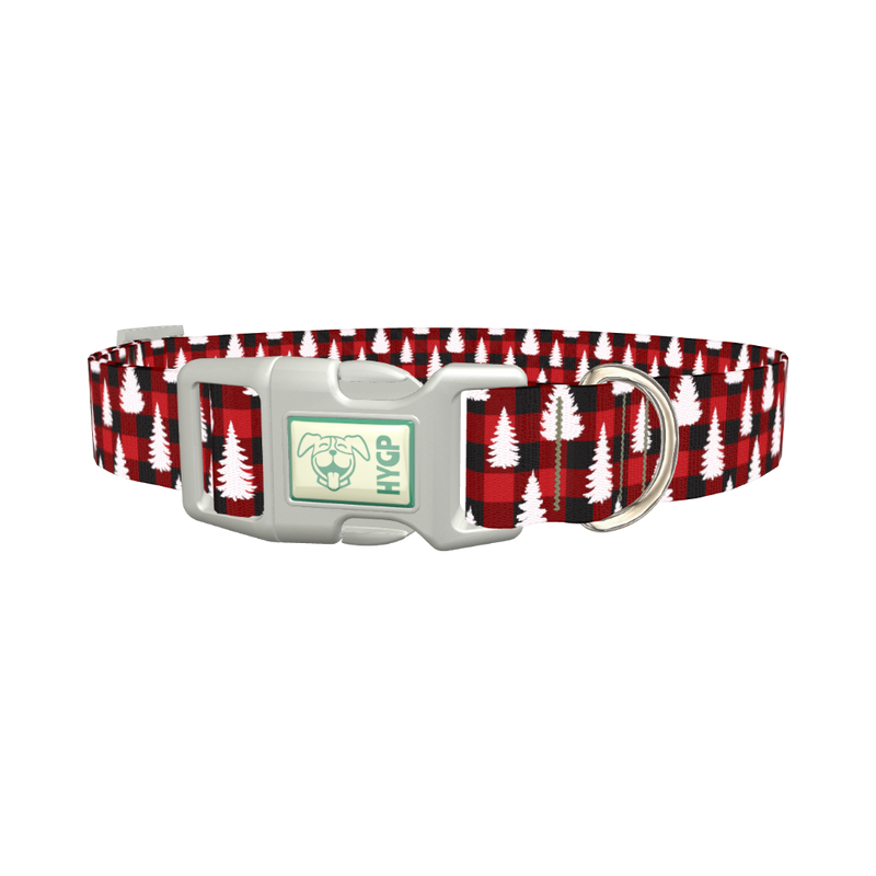 Christmas Plaid Dog Collar