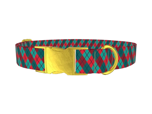 Plaid_XmasRhombusGreen