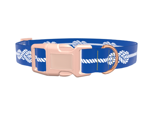 Nautical Knot Dog Collar