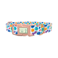 Christmas Ornaments Dog Collar - plastic rose gold