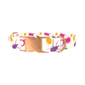 Colorful Beetle Dog Collar - metal rose gold