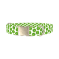Smiley Face Dog Collar - metal silver