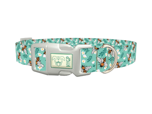 Bee Garden Dog Collar