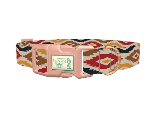 Tribal Rhombus Star Dog Collar
