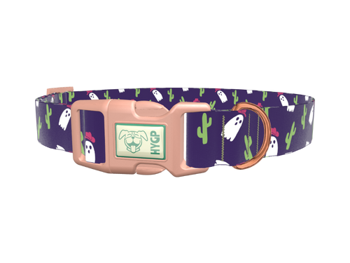 Cactus Ghost Dog Collar
