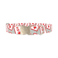 Queen of Hearts Dog Collar - metal silver