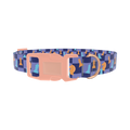 Chess Piece Dog Collar - plastic rose gold