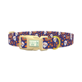 Dia de Muertos Dog Collar - plastic gold