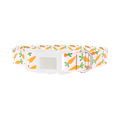 Carrot Garden Dog Collar - plastic silver