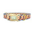 Rose Gold Chain Dog Collar - plastic gold