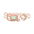 Carrot Pattern Dog Collar - plastic rose gold