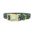 Christmas Deer Dog Collar - plastic gold