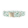 St. Patrick's Day Script Dog Collar - metal silver