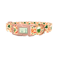 Oktoberfest Beer Dog Collar - plastic gold