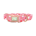 Christmas Santa Dog Collar - plastic rose gold