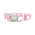 Pirate Dog Skull Dog Collar - plastic silver