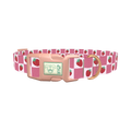 Strawberry Patch Dog Collar - plastic rose gold