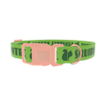 Squirrel Patrol Dog Collar - plastic rose gold