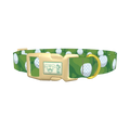 Golf Course Dog Collar - plastic gold