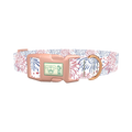 Fireworks Starburst Dog Collar - plastic rose gold