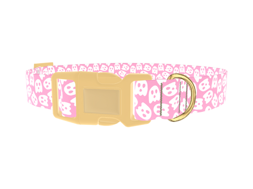 Ghost Halloween Dog Collar