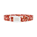 Christmas Cookie Dog Collar - plastic silver