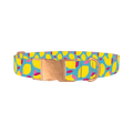 Lemon Fruit Dog Collar - metal rose gold