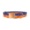 Desert Night Dog Collar - metal rose gold