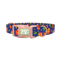 Festive Gift Dog Collar - plastic rose gold