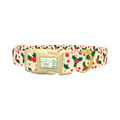 Christmas Holly Dog Collar - plastic gold
