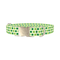 Four Leaf Clover Dog Collar - metal silver