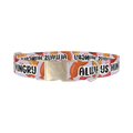 Meat Lover Dog Collar - metal silver